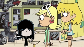 Screenshots from the 2018 Nickelodeon cartoon Fandom Pains