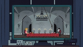 Screenshots from the 2018 Nickelodeon cartoon Fandom Pains