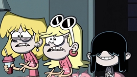 Screenshots from the 2018 Nickelodeon cartoon Fandom Pains