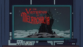 Screenshots from the 2018 Nickelodeon cartoon Fandom Pains