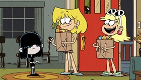 Screenshots from the 2018 Nickelodeon cartoon Fandom Pains