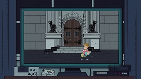 Screenshots from the 2018 Nickelodeon cartoon Fandom Pains