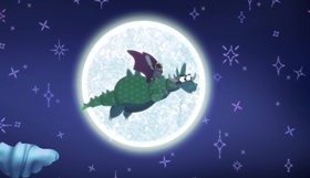 Screenshots from the 2018 Odd Bot Animation cartoon Sir Kermit the Brave