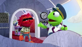 Screenshots from the 2018 Odd Bot Animation cartoon Animal Fly Airplane