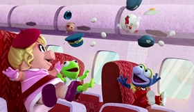 Screenshots from the 2018 Odd Bot Animation cartoon Animal Fly Airplane