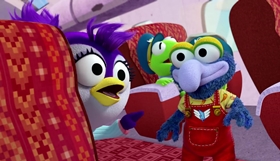 Screenshots from the 2018 Odd Bot Animation cartoon Animal Fly Airplane