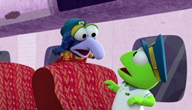 Screenshots from the 2018 Odd Bot Animation cartoon Animal Fly Airplane