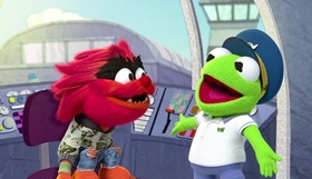 Screenshots from the 2018 Odd Bot Animation cartoon Animal Fly Airplane