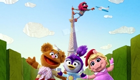 Screenshots from the 2018 Odd Bot Animation cartoon Animal Fly Airplane