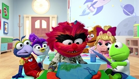 Screenshots from the 2018 Odd Bot Animation cartoon Animal Fly Airplane