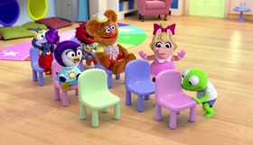 Screenshots from the 2018 Odd Bot Animation cartoon Animal Fly Airplane