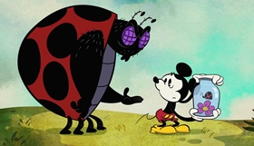 Screenshots from the 2018 Disney Television Animation cartoon Dumb Luck