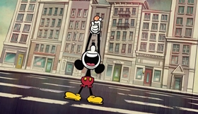 Screenshots from the 2018 Disney Television Animation cartoon Dumb Luck