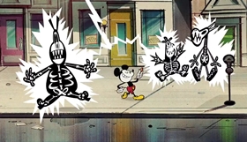 Screenshots from the 2018 Disney Television Animation cartoon Dumb Luck