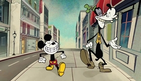 Screenshots from the 2018 Disney Television Animation cartoon Dumb Luck