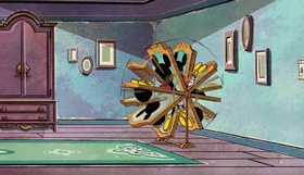 Screenshots from the 2018 Disney Television Animation cartoon Dumb Luck