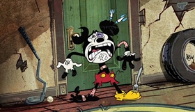 Screenshots from the 2018 Disney Television Animation cartoon Dumb Luck