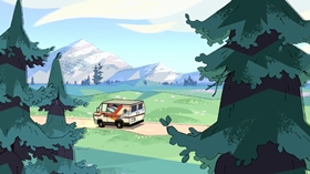 Screenshots from the 2018 Cartoon Network Studios cartoon The Question