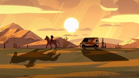 Screenshots from the 2018 Cartoon Network Studios cartoon The Question