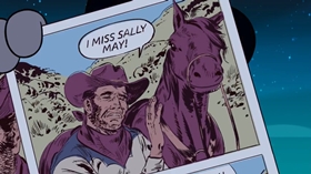 Screenshots from the 2018 Cartoon Network Studios cartoon The Question