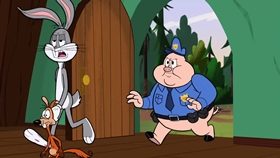 Screenshots from the 2018 Warner Bros. Television cartoon Gorky Pork