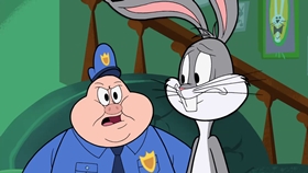 Screenshots from the 2018 Warner Bros. Television cartoon Gorky Pork