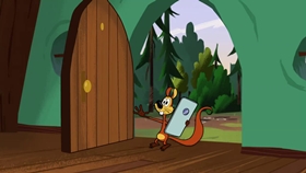 Screenshots from the 2018 Warner Bros. Television cartoon Gorky Pork