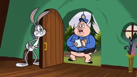 Screenshots from the 2018 Warner Bros. Television cartoon Gorky Pork