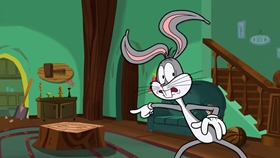 Screenshots from the 2018 Warner Bros. Television cartoon Gorky Pork