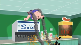 Screenshots from the 2018 Warner Bros. Television cartoon Porky