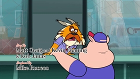 Screenshots from the 2018 Warner Bros. Television cartoon Porky