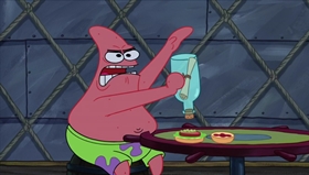 Screenshots from the 2018 United Plankton Pictures cartoon Plankton Paranoia