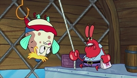 Screenshots from the 2018 United Plankton Pictures cartoon Plankton Paranoia