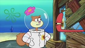Screenshots from the 2018 United Plankton Pictures cartoon Plankton Paranoia