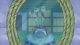 Screenshots from the 2018 United Plankton Pictures cartoon Plankton Paranoia