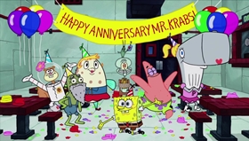 Screenshots from the 2018 United Plankton Pictures cartoon Plankton Paranoia