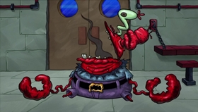 Screenshots from the 2018 United Plankton Pictures cartoon Plankton Paranoia