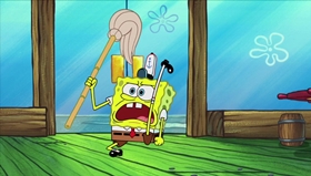 Screenshots from the 2018 United Plankton Pictures cartoon Plankton Paranoia