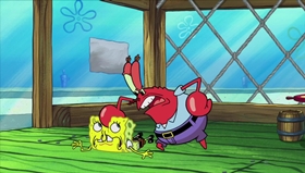 Screenshots from the 2018 United Plankton Pictures cartoon Plankton Paranoia