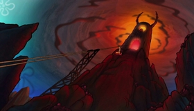 Screenshots from the 2018 United Plankton Pictures cartoon Surf n