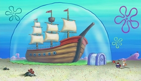 Screenshots from the 2018 United Plankton Pictures cartoon Surf n