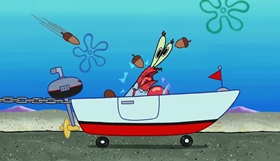 Screenshots from the 2018 United Plankton Pictures cartoon Surf n