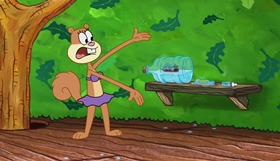 Screenshots from the 2018 United Plankton Pictures cartoon Surf n