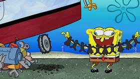 Screenshots from the 2018 United Plankton Pictures cartoon Appointment TV