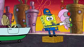 Screenshots from the 2018 United Plankton Pictures cartoon Appointment TV