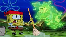 Screenshots from the 2018 United Plankton Pictures cartoon Appointment TV