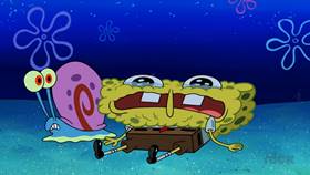 Screenshots from the 2018 United Plankton Pictures cartoon Appointment TV