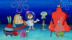 Screenshots from the 2018 United Plankton Pictures cartoon Appointment TV