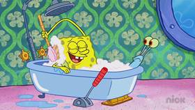 Screenshots from the 2018 United Plankton Pictures cartoon Appointment TV