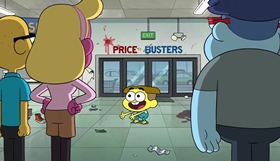 Screenshots from the 2018 Disney Television Animation cartoon Big Deal